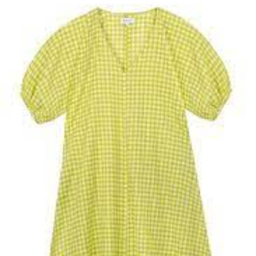 WRAY Beatrice Dress – Parrot Check (Size S)